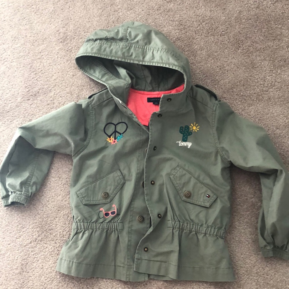 Girls Tommy Hilfiger light jacket